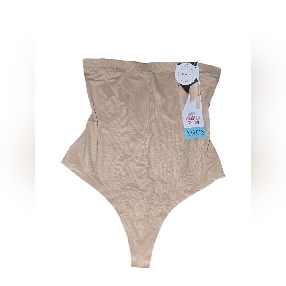 Womens Assets By Spanx High-Waisted Shaping Thong, XL, NWT!!!